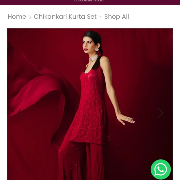 Brand New Label Aishwaryrika Chikankari Suit - Picture 3 of 15